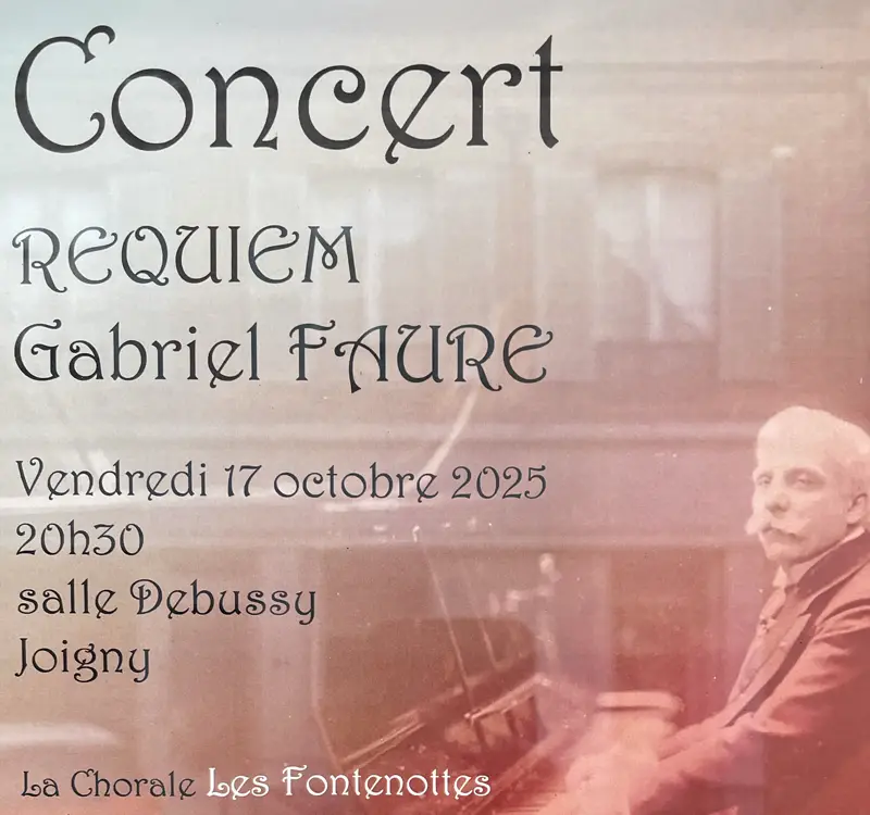 concert chorale les fontenottes joigny