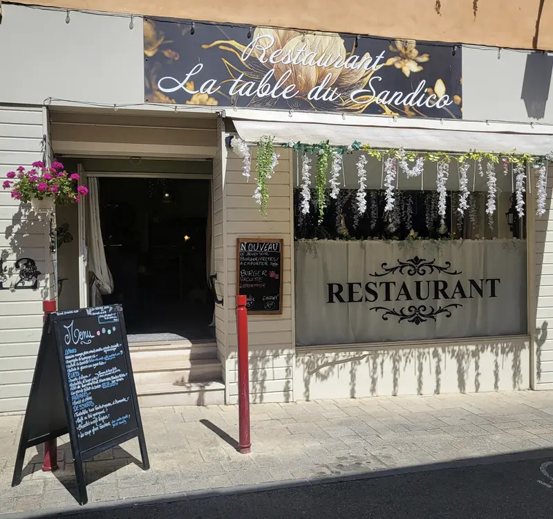 la table du sandico restaurant saint julien du sault