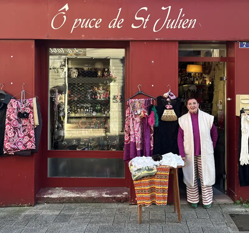 ô puces de st julien, antiquites brocante saint julien du sault