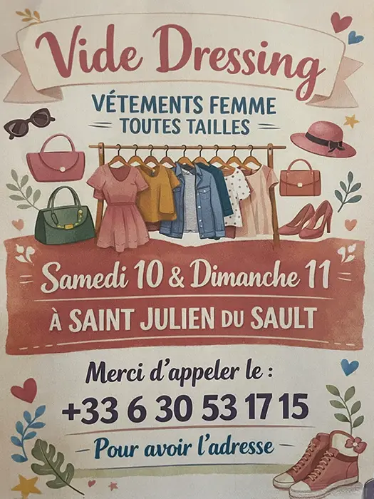 vide dressing 10janvier st julien du sault yonne