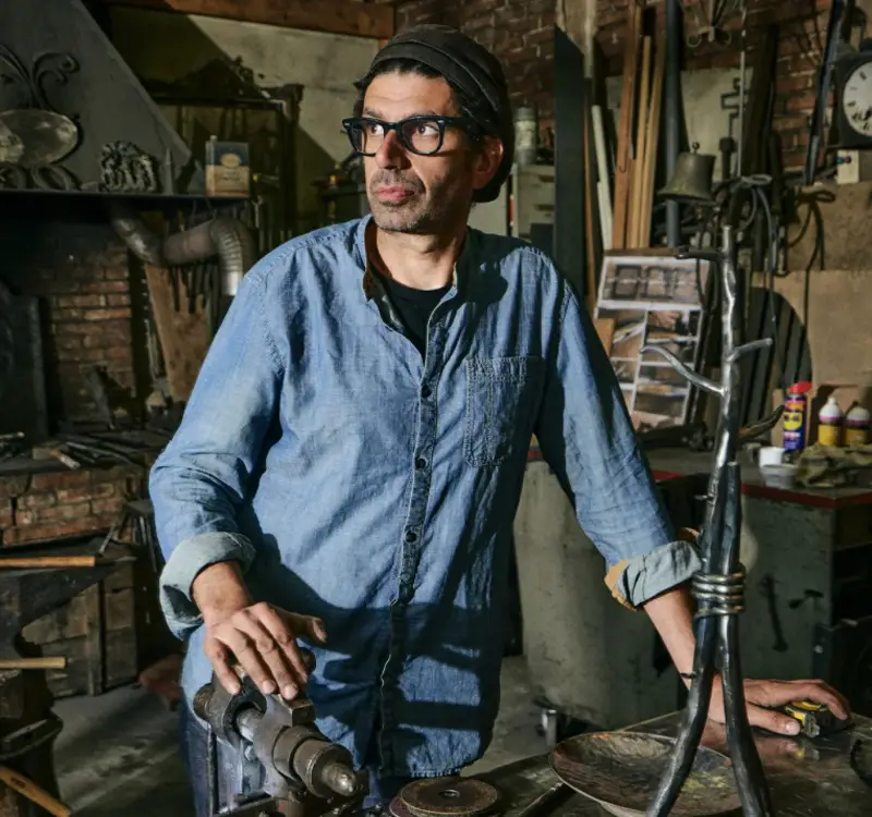 romain barre ferronier art st julien du sault