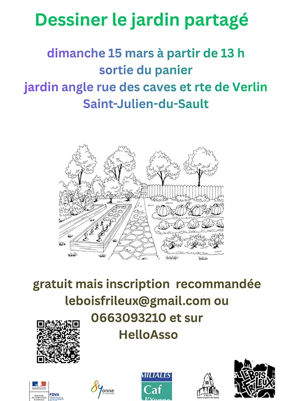 pique nique jardin partager 15 mars bois frileux
