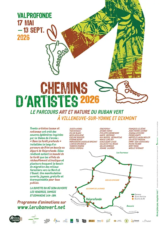 lerubanvert chemins dartistes 2026