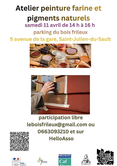 atelier fabrication peinture farine stjuliendusault