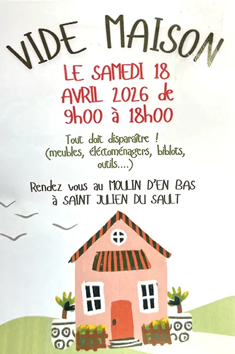 vide maison stjuliendusault yonne avril 2026