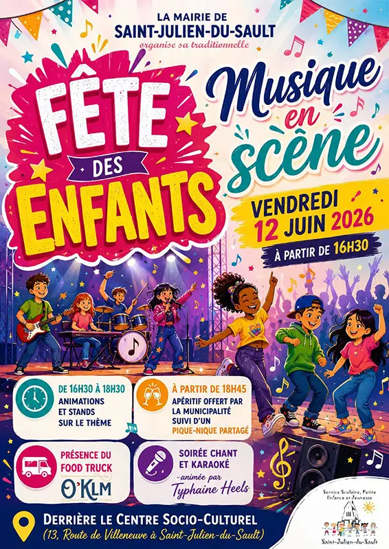 fete des enfants stjuliendusault yonne 2026