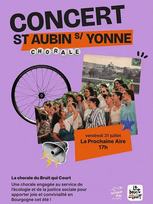 concert bruit qui court prochaine aire yonne