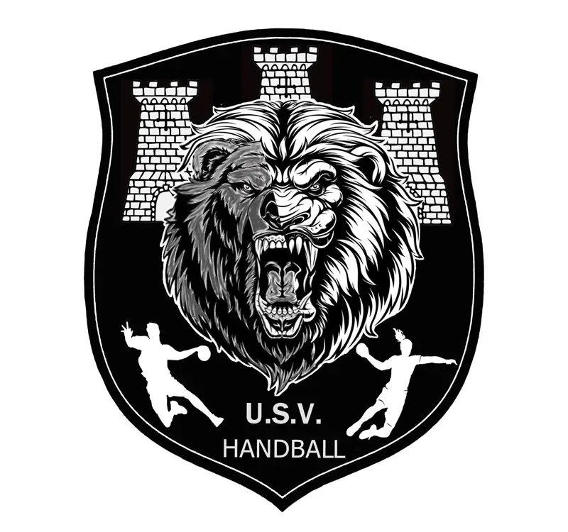 usv logo handball villeneuvesuryonne