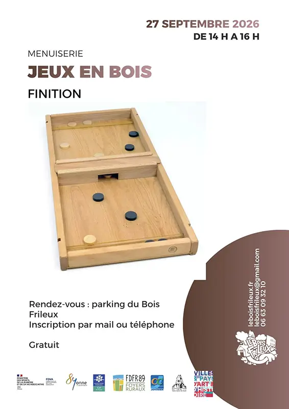 atelier menuiserie bois frileux