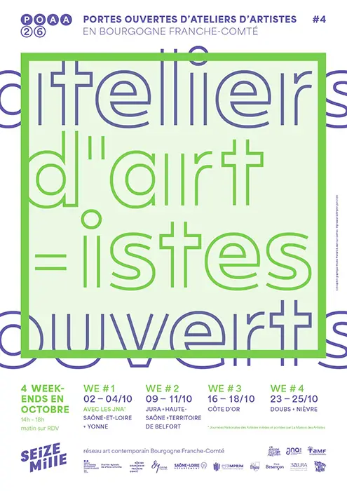 portes ouvertes ateliers artistes bourgogne octobre 2026