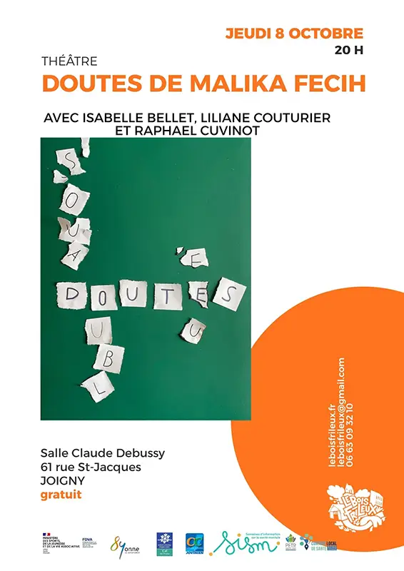 theatre doutes malika feich bois frileux joigny