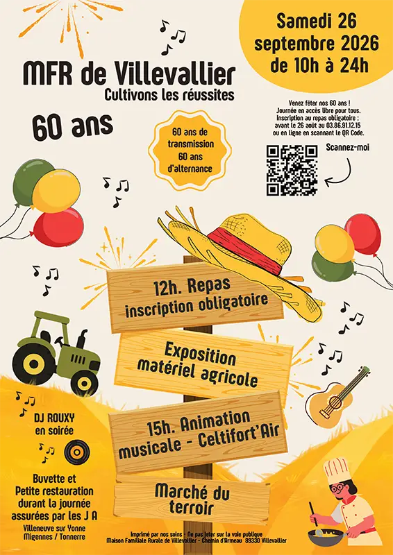 villevallier 60ans mfr yonne