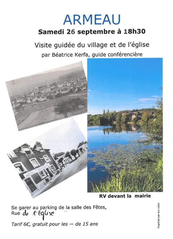 visite guidee armeau beatrice kerfa yonne