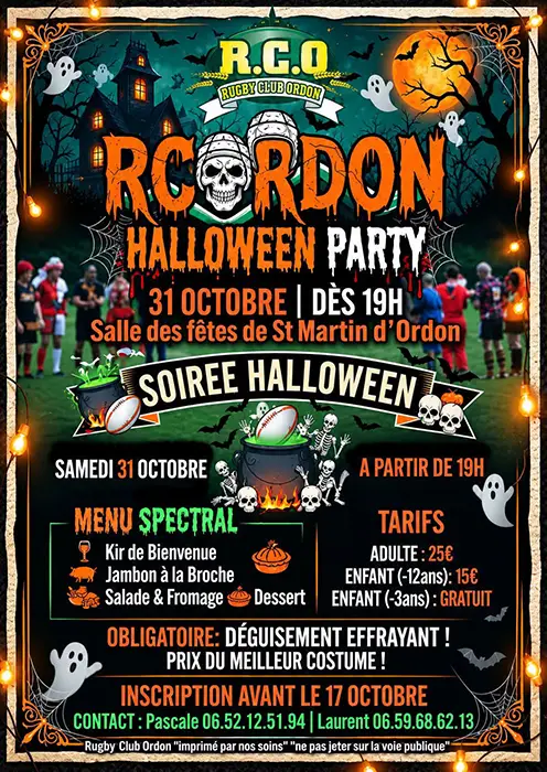 halloween rc ordon yonne 2026